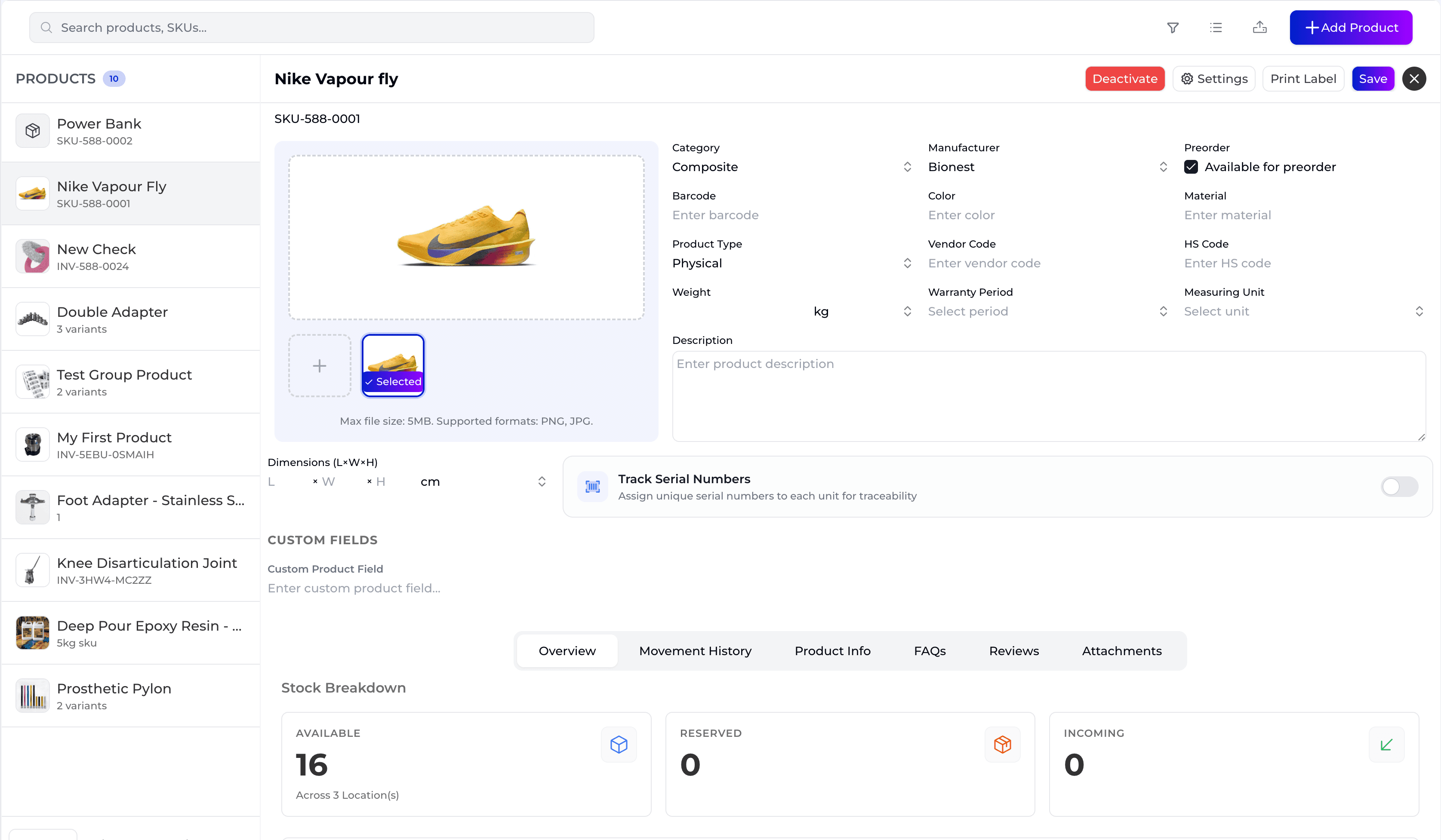 Zikoro Dashboard Overview